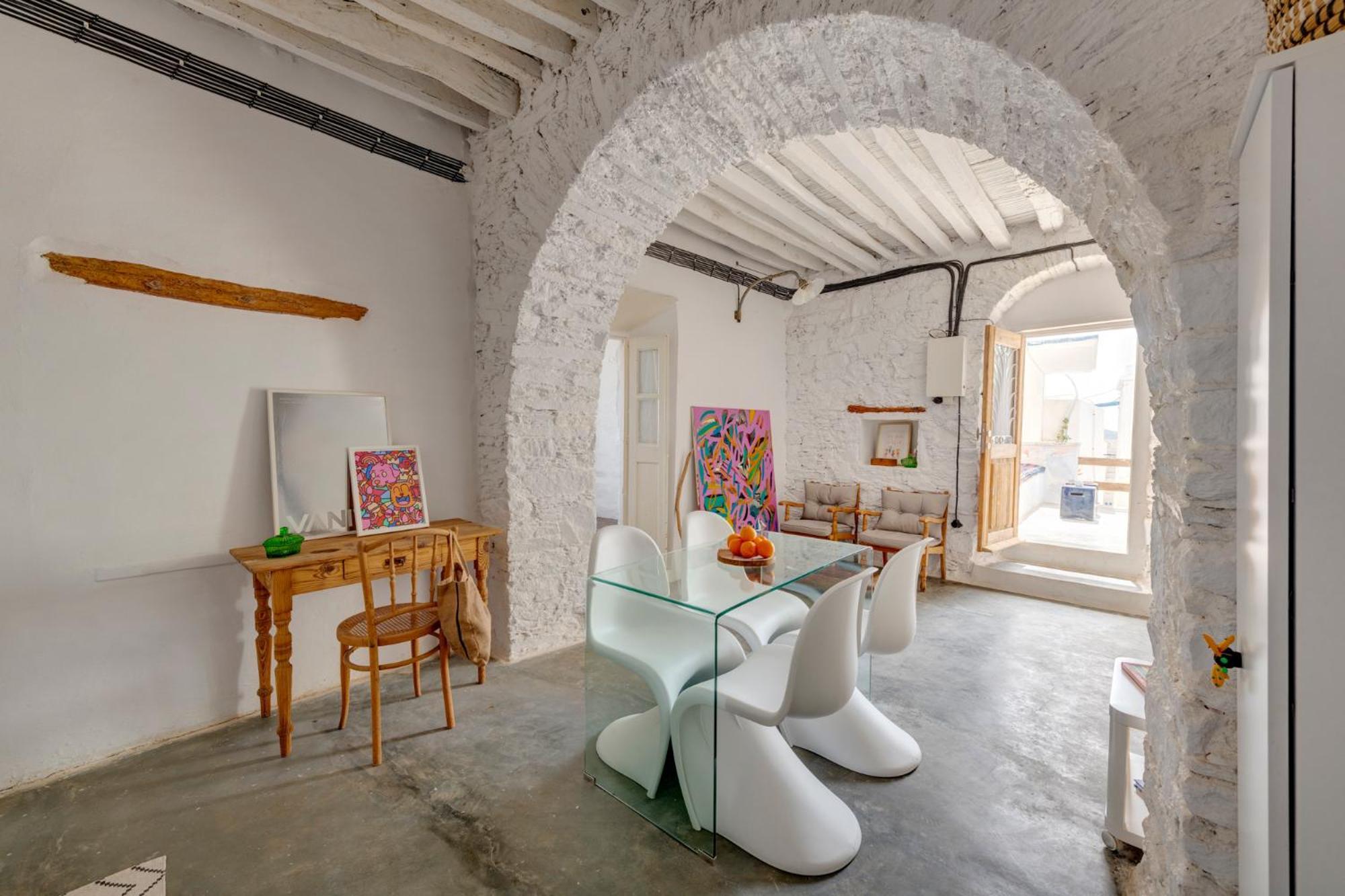 Syros Art House Villa Ano Siros Dış mekan fotoğraf