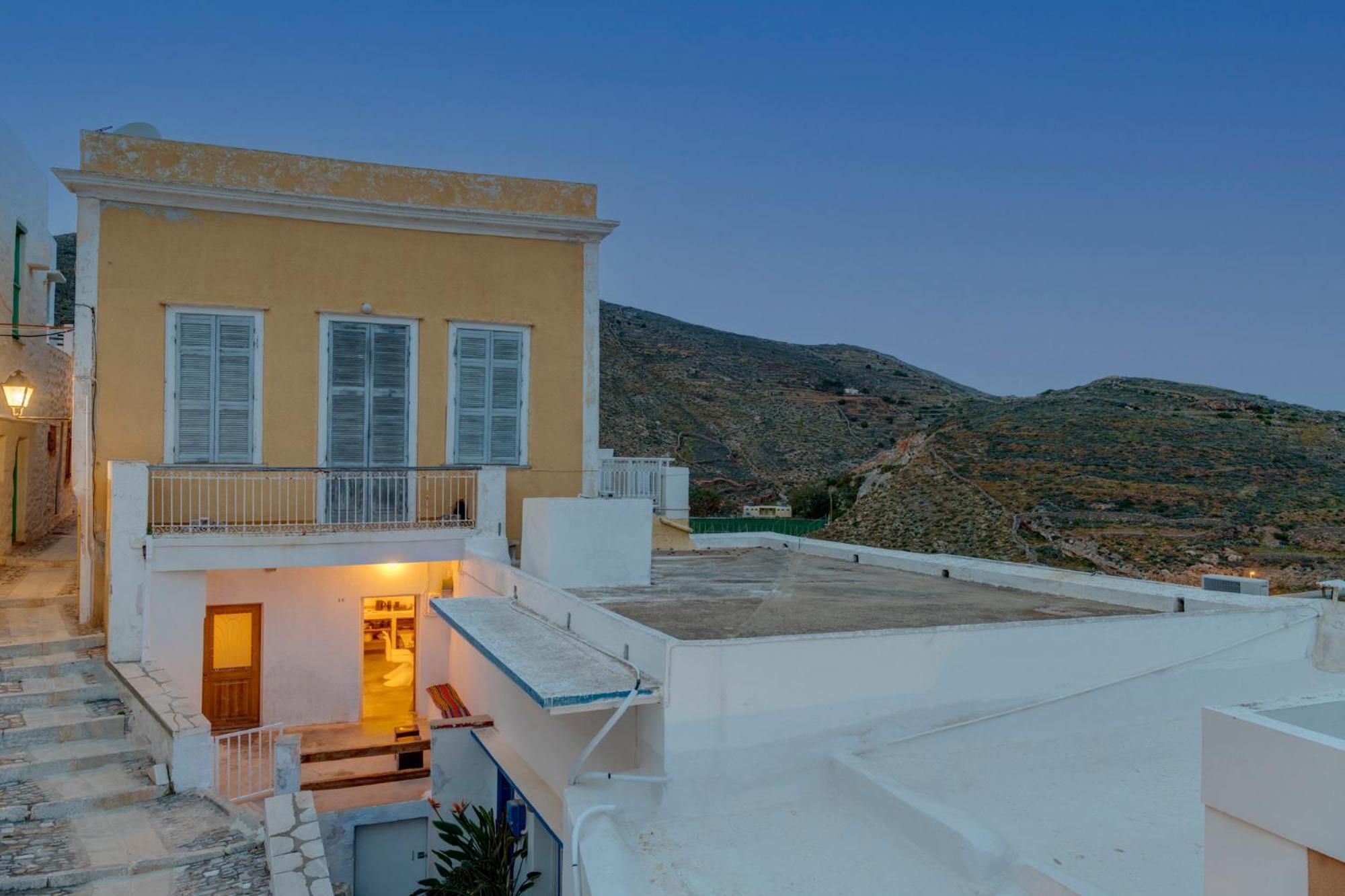 Syros Art House Villa Ano Siros Dış mekan fotoğraf