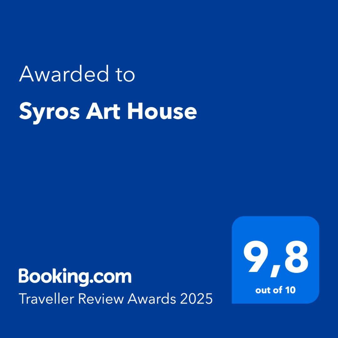 Syros Art House Villa Ano Siros Dış mekan fotoğraf